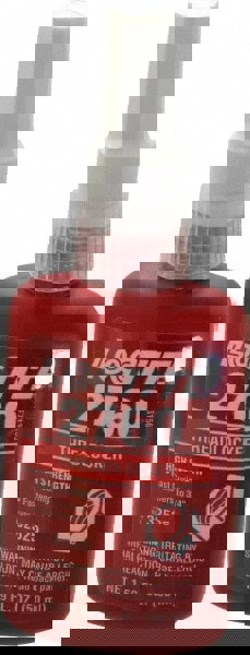 Threadlocker: Red, Liquid, 50 mL, Bottle